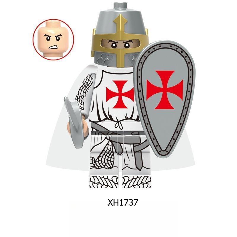 Mini Medieval Knight Building Blocks Creative Educational Gift for Kids