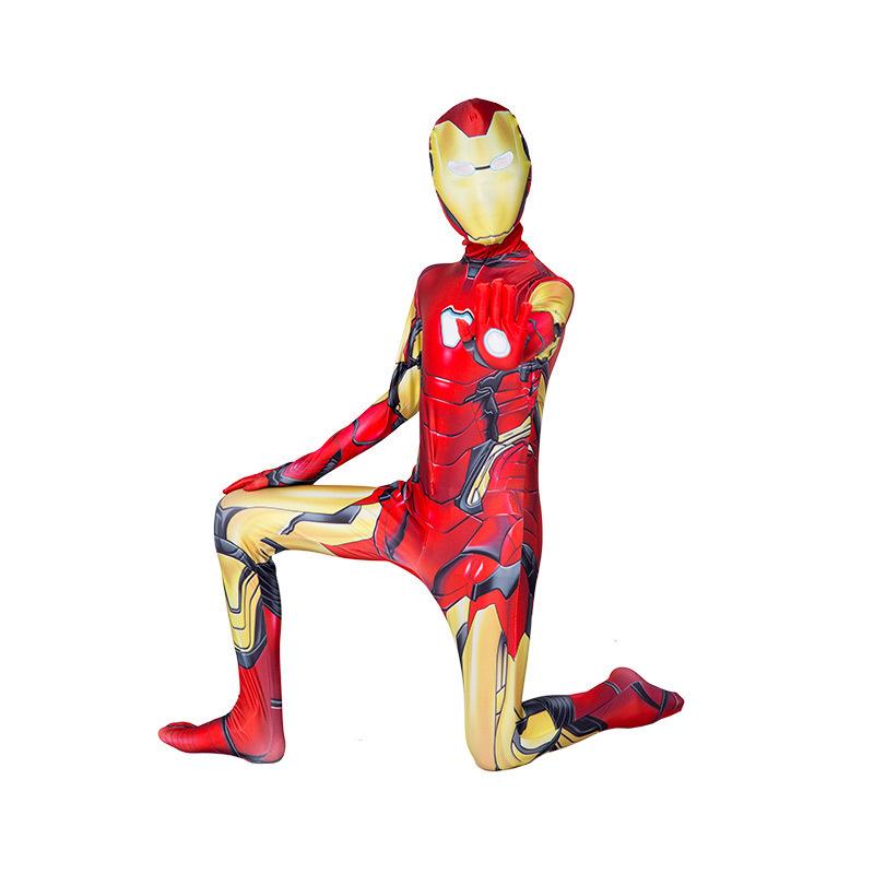 Tuta Cosplay di Halloween per Bambini - Spider-Man Iron Man Venom Miles - Varie Taglie