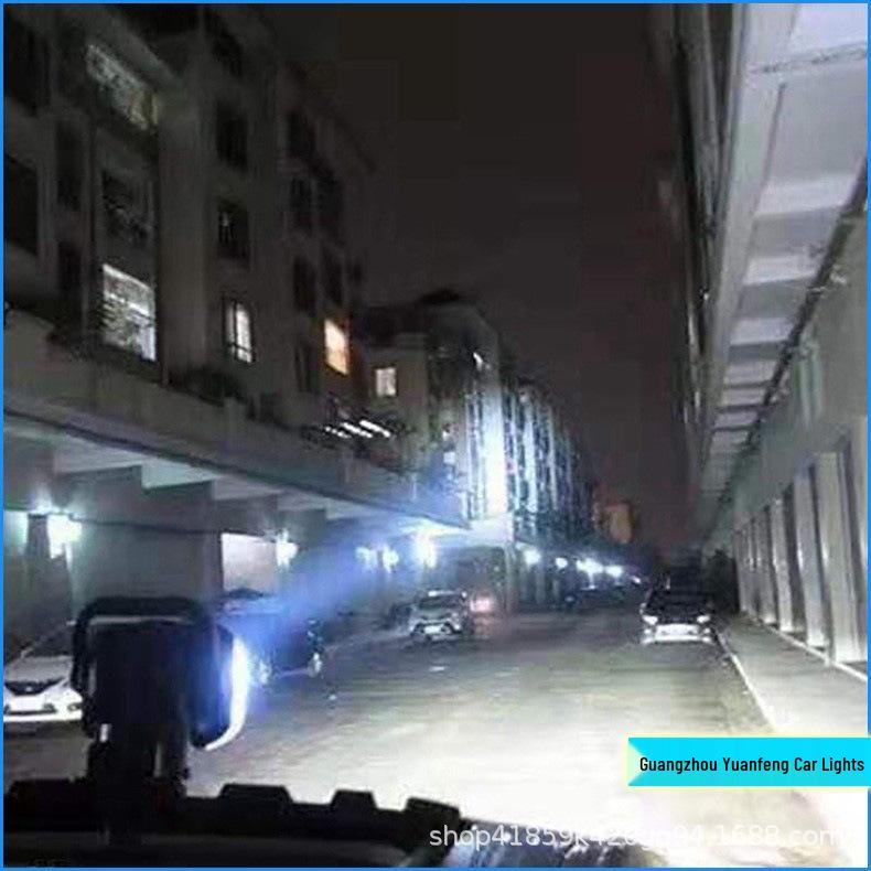 50W Low-Profile Car LED Remote Control Spotlight with Reflector: High Brightness Aluminum Light for Outdoor Use, Strong Magnet Base