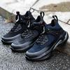 Fashion Breathable Men's Safety Shoes Boots With Steel Toe Cap Casual Men's Boots Work Indestructible Shoes Puncture-Proof Work Sneakers
