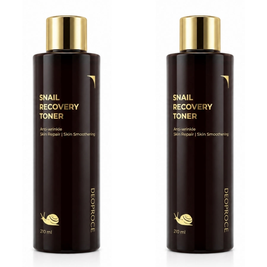 Deoproce Snail Recovery Toner 210ml * 1 Stück/2 Stück