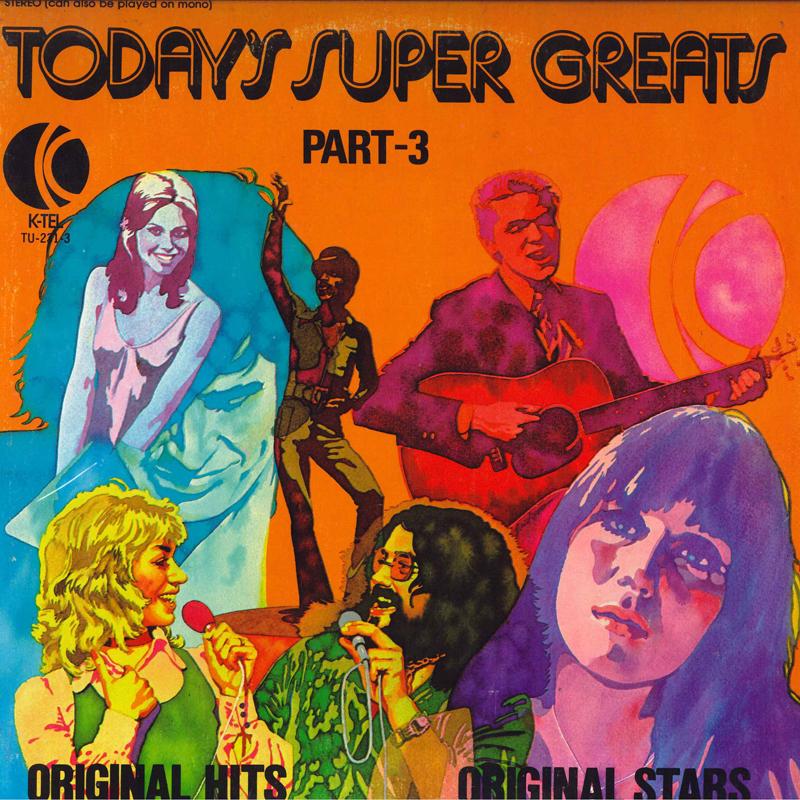 

LP Record VARIOUS - Today s Super Greats (Part-3) TU231 K-Tel 1974 US Rock Used