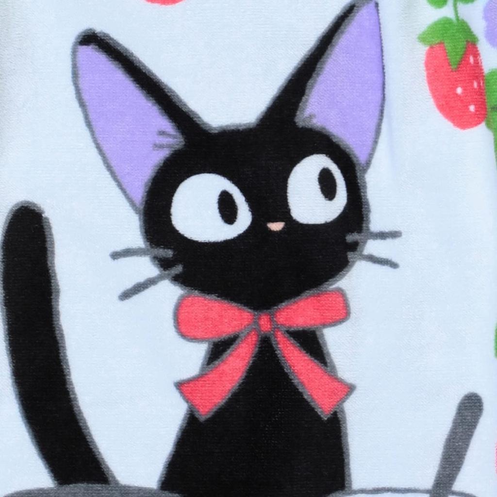 Marushin Wrap Studio Ghibli Delivery 80cm Jiji Wearable Bath Wrap for Girls and 1065005400 Towel, "Kiki's Service" Long, Design, Children's Towel,
