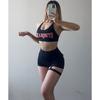 2025 New Arrival Fashion Workout Bra Female Yoga Sexy Quick-Drying Intimates Training Dance Sports Push up Bubble Wrap Play