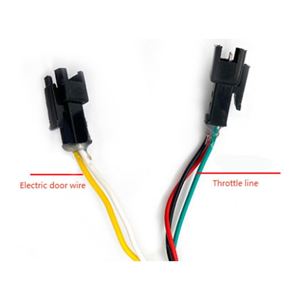 Gumowy uchwyt manetki gazu do roweru elektrycznego Elektryczny manetka obrotowa Kierownica Czuły Łatwy w instalacji do elektrycznego trójkołowca