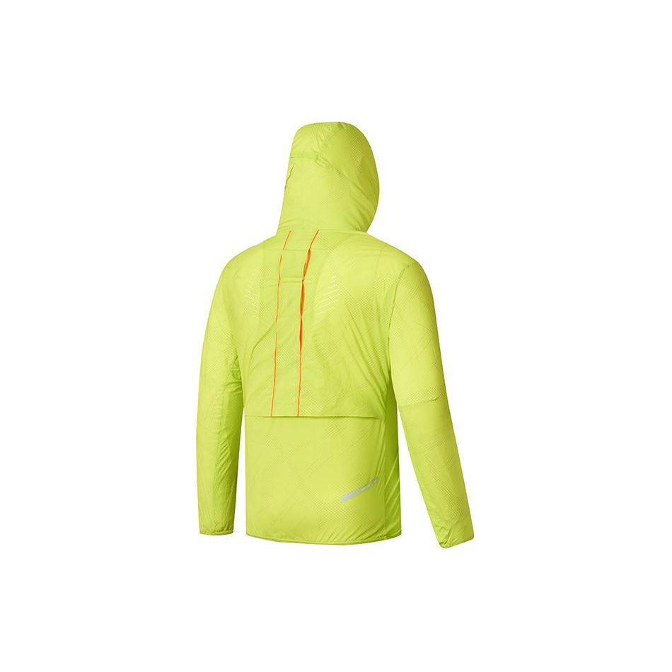 Saucony Solid Color Letter Lightweight Comfortable Sports Hooded Zipper Long Sleeve Breathable Sun Protection Jacket Men jackets SC2249037D-PR153