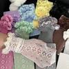 Lace Women's Stockings Solid Color Knee Highs Socks Fashion Pile Calf Socks  Girl