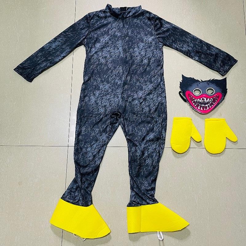 Halloween Cosplay Huggy Wuggy Kostuums Cartoon Horror Grote Mond Poppys Vakantiegeschenken Kinderen Optreden Speeltijd