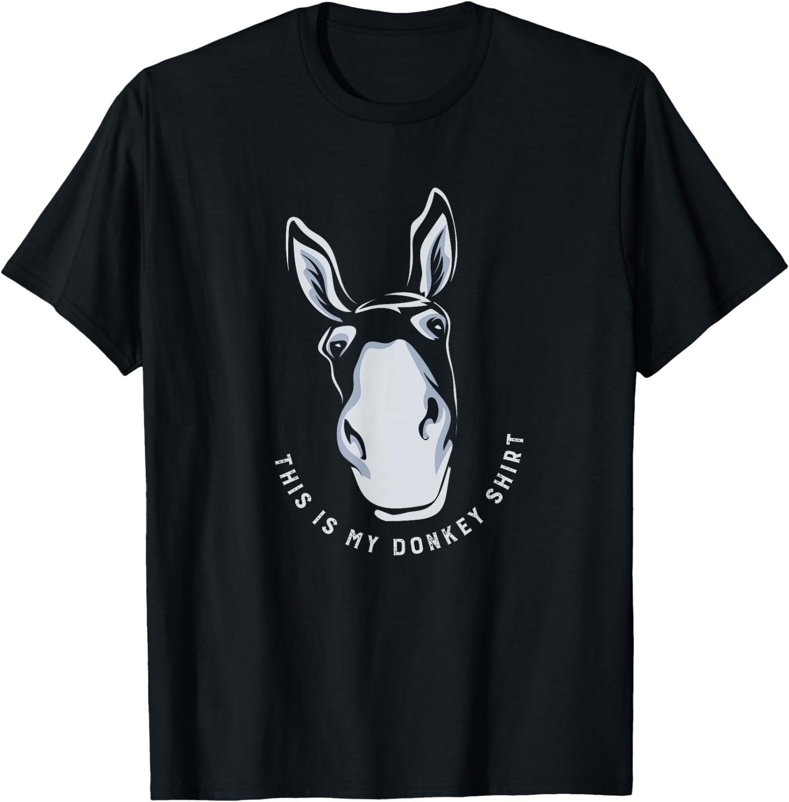 Donkey Funny Saying Cute Mule Farm Animal T-Shirt M