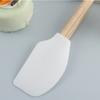 Heat-resistant Kitchen Gadgets Silicone Food Grade Kitchens Accessories Spatula Pastry Cutter White Chocolate Kitchenware Mixer