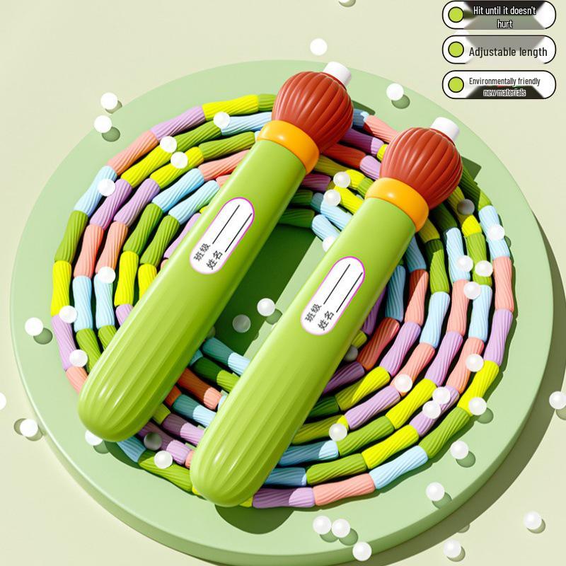 Bamboo Jump Rope for Kids: Perfect for Primary and Kindergarten Beginners