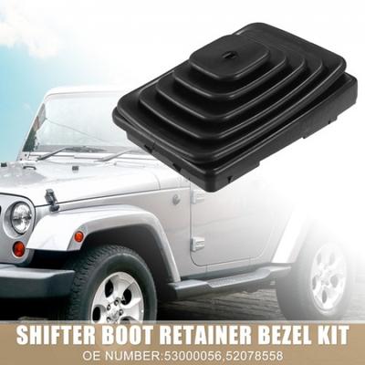 Shifter Boot and Retainer Bezel Kit for Jeep TJ Wrangler No5300005652078558