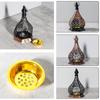 Elegant Gourd Design Candlestick Durability Metal Craftsmanships Candle Holder for Romantic Dinners Home Ambiances
