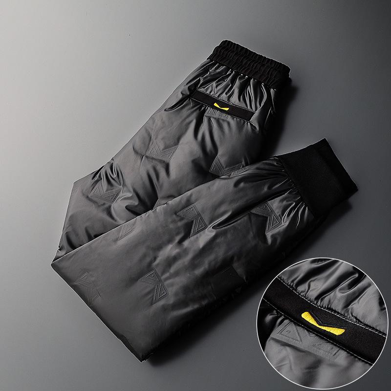 

Northeast Harbin Snow Town Unisex Ski Pants: Warm, Fleece-Lined, Windproof, Waterproof, Cold-Proof, Two-Way Design. L