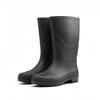 Men's Waterproof High-Top PVC Rubber Boots: Mid-Calf Rain & Construction Labor Protection Shoes