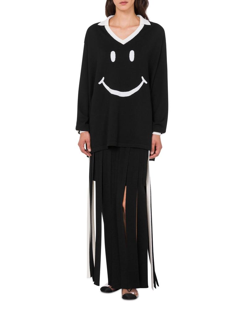 Moschino Merino Wool Skirt