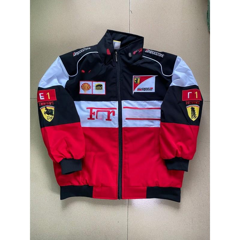 F1 Embroidered Racing Jacket Motorcycle Riding Windbreaker Casual Sportswear
