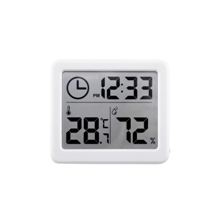 Hygrothermograph Simple Smart Home Electronic Digital Hygrometer Home Temperature and Humidity Meter Indoor Dry Humidity Meter белый