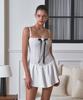 VINAJ Jenny Rose Big Ribbon Lace Skirt Monokini (Mix White)