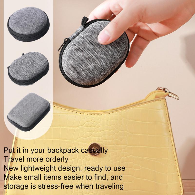 EVA Storage Bag Pouch Small Electronic Organizer Mini Zipper Carrying Bag Earphone Case For Earphone/Charging Cable Accessories