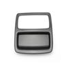 Carbon Fiber Look Car Rear Water Cup Holder Panel Cover For Honda Accord 2018-22