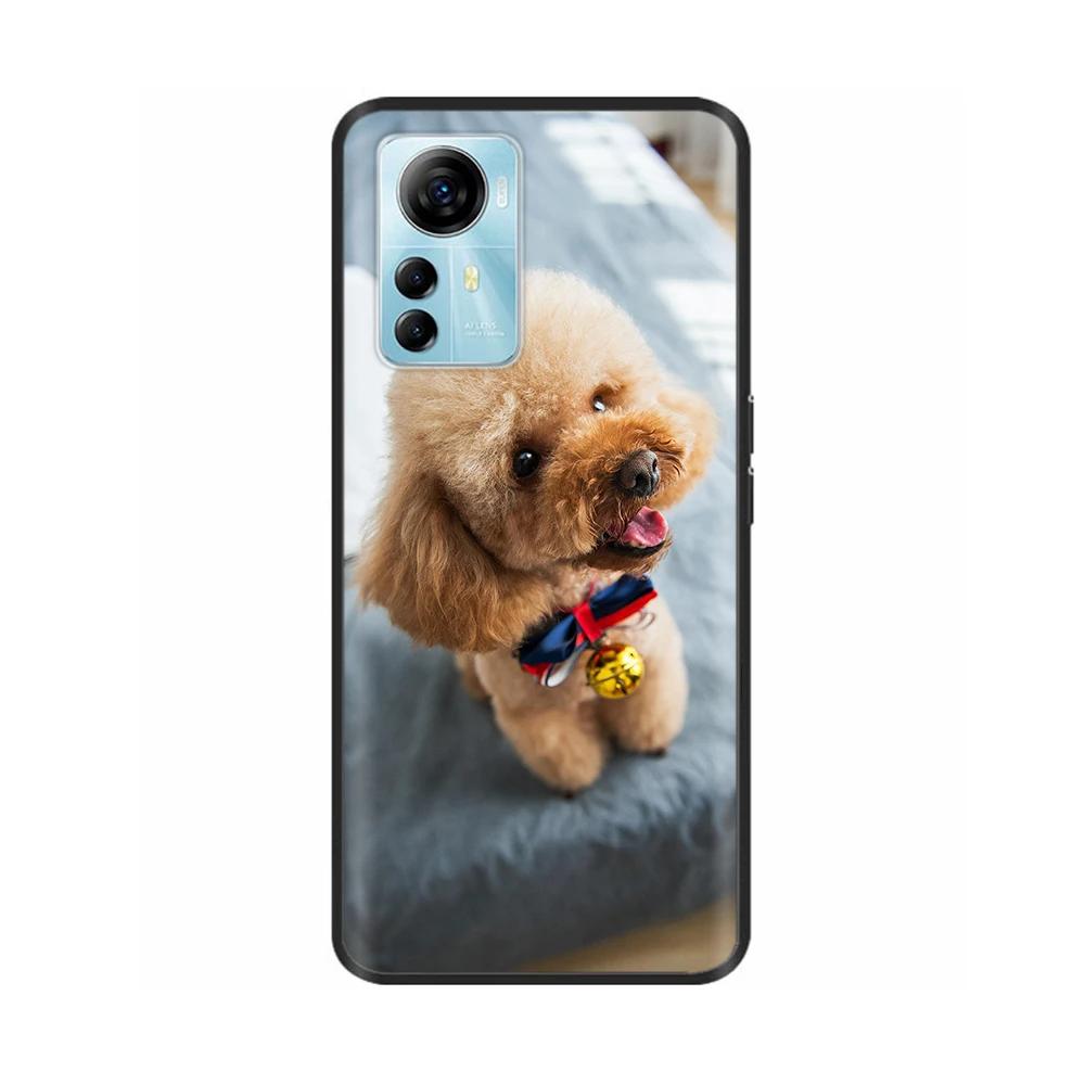 Cute Phone Case For Blade A72s 4G Case Flower Cartoon Painted Soft Silicone Fundas for ZTE Optus X Max A 72s Cover Protective