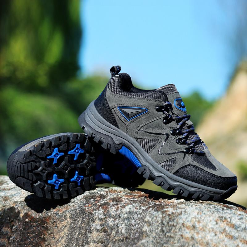 Chaussures de sport de plein air pour hommes, basses en daim, de randonnée, nouvelle collection 2023