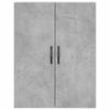Highboard Concrete Grey 69.5 x 34 x 180 cm Particleboard