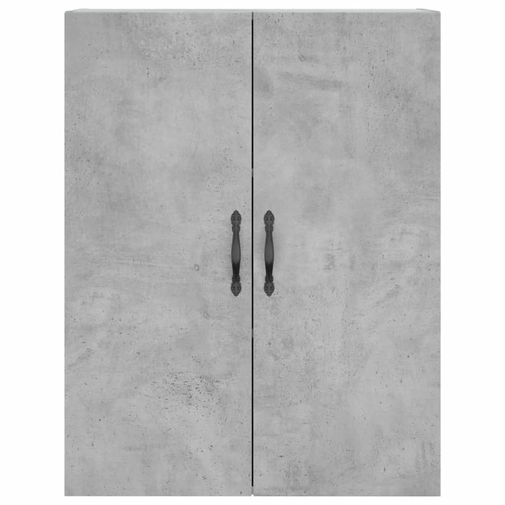 Highboard Concrete Grey 69.5 x 34 x 180 cm Particleboard