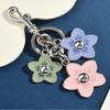 Creative Retro Bag Hanging Ornaments Elegant Multipurpose Flower Keychain Lightweight Backpack Pendant Decoration Gifts