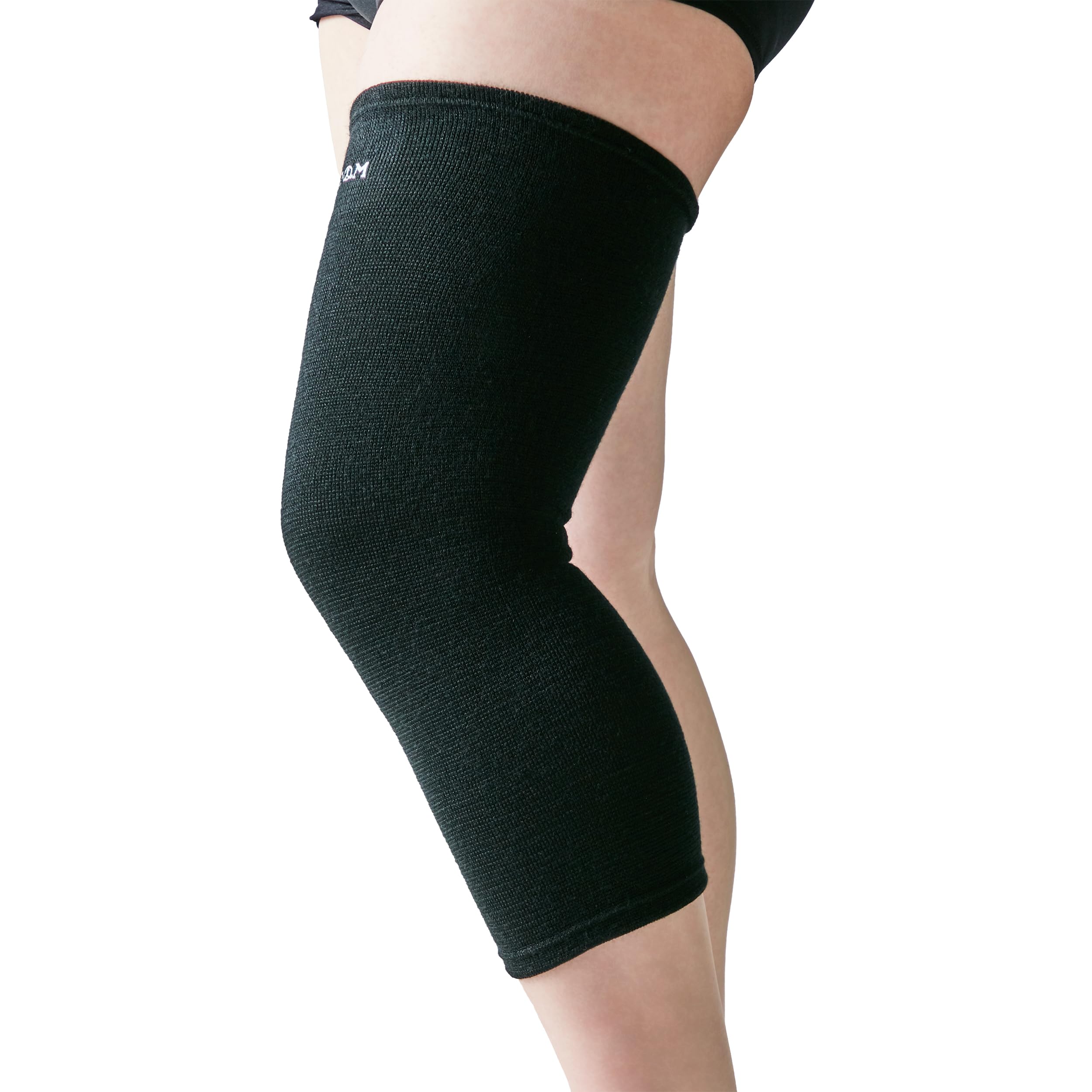 

Volleyball Knee One Size Fits Made in 1 Knee Supports and JVA Dance D&M Support, Long, Black, All, Japan, Piece, Ambidextrous, #111793, Support, чёрный