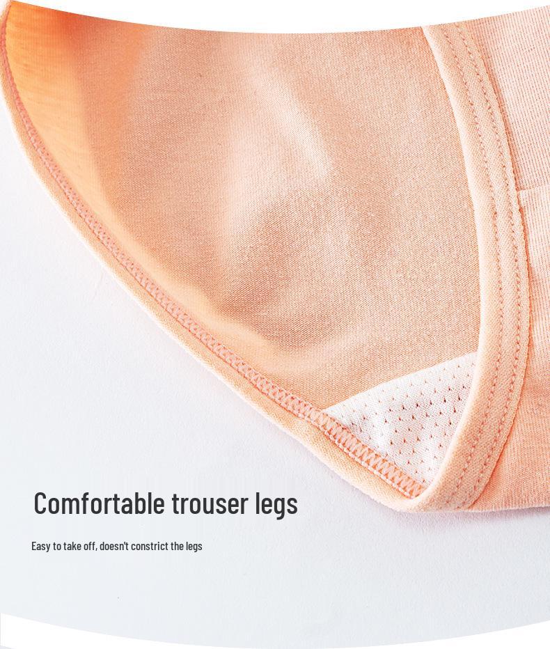 Dívčí antibakteriální kalhotky z čisté bavlny - Střední až velké, Bez trojúhelníku, Dětské spodní prádlo