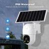 CamHiPro Solar-Powered PTZ Dome Camera: Low-Energy European & American Version