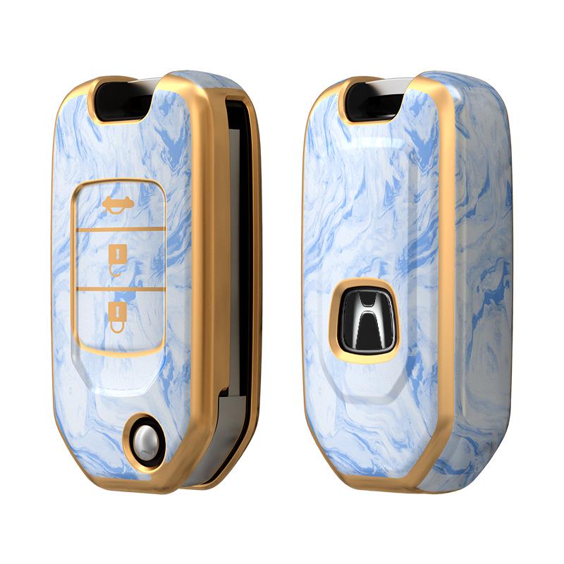 Honda Key Case for Accord, CR-V, XRV, Vezel, Breeze, Crosstour, Lingpai, Jade