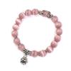 Natural Crystal Cat's Eye Stone Bead Bracelet Women's Opal Beads Bracelets Crystal Fashion Bracelet