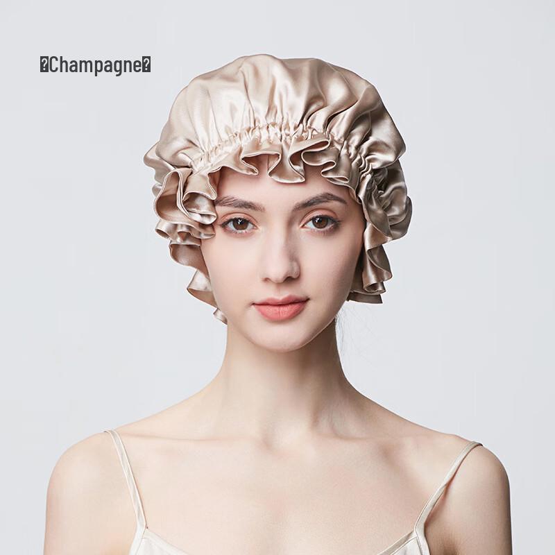 Handun 100% Mulberry Silk Hair Bath Cap