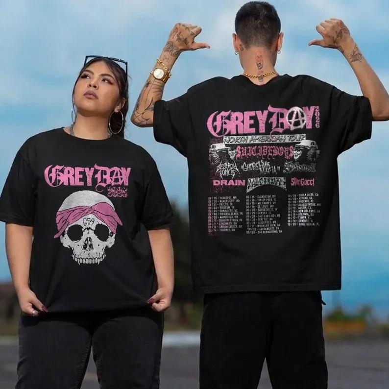 T-shirt Concerto Suicideboys Greyday North American Tour 2026