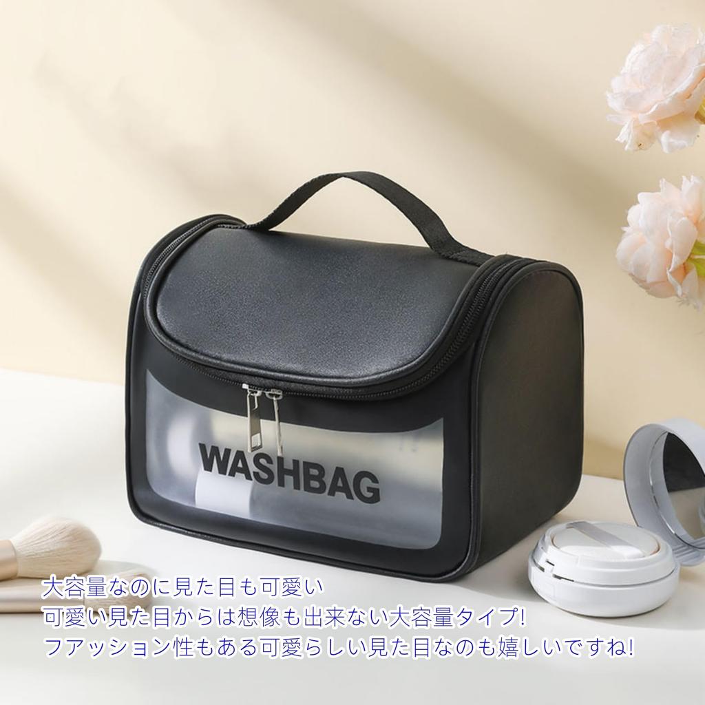 Aylashine Cosmetic Vinyl Clear Makeup Clear Bath Cosmetic Large Lightweight and Waterproof Wash Spa Pool Beach Swimming Beach Swimsuit Hot Blue