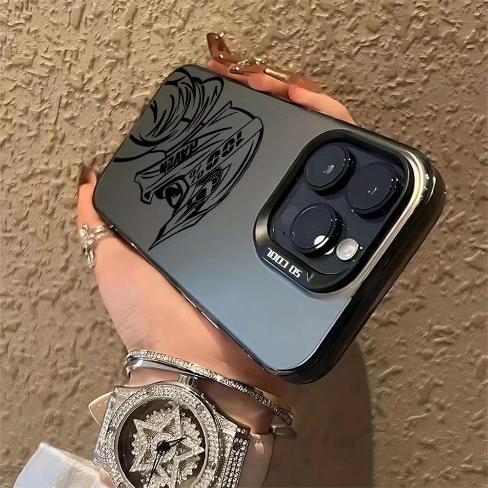 Motorcycle Rider Cool Character Creative Phone Case for iPhone 17 16 15 14 13 12 11 X XS XR XSMAX 7 8 Air Pro Max Plus Cover