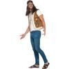 Smiffys Unisex Erwachsenen Hippie Kostüm Weste