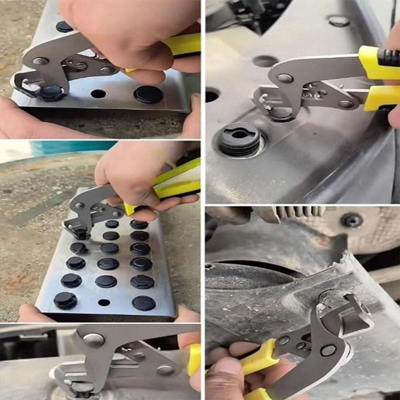Car Clip Pliers Fastener Removal Tool Auto Trim Panel Removal Rivet Puller Rubber Plastic Nut Disassembly Hand Tool for Car Repair