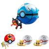 Pokemon Pokeball Elfen Figur Modell Spielzeug Pikachu Glumanda Litten Wuffels Spiel Anime Figur