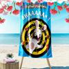 Rabbids Invasion Bliss  Print Beach Towel, Large Soft Quick Dry Towel for Beach Camping Swimming