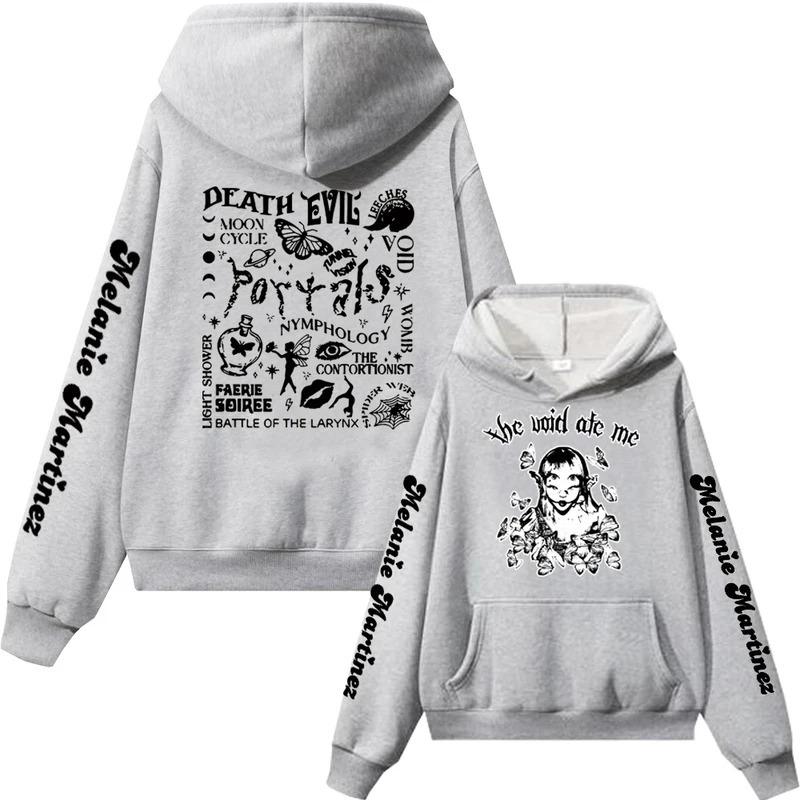 Svetr s kapucí Evropský potisk Svetr Zpěvačka Melanie Zpěvačka Album