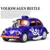 1/36 Scale Diecasts Toy Vehicles Beetle Modified Classic Car Model Car Alloy Pull Back Collection Toy Cars Model Gifts