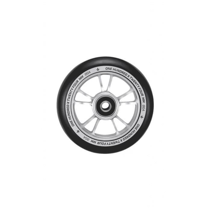 Roue trottinette - BLUNT SCOOTERS - 10 Spokes - 100mm - Blanc/Rose - Mixte