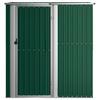 Vidaxl Szopa Ogrodowa, Zielona, 180,5X97X209,5 Cm, Stal
