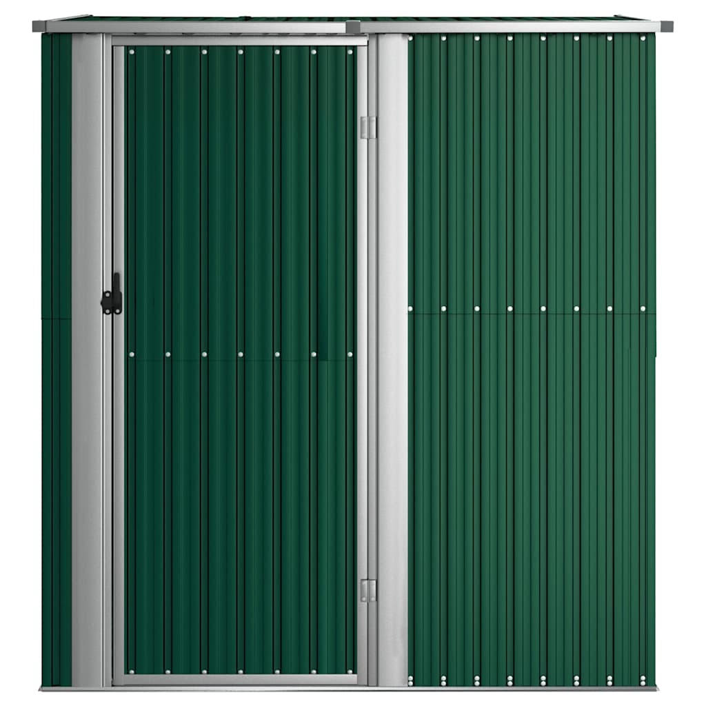 Vidaxl Szopa Ogrodowa, Zielona, 180,5X97X209,5 Cm, Stal