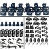 Military Special Forces MOC Building Block SWAT Ghost Commando Figures Police Soldiers Army Gun Weapons Children's Toy Gifts