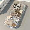 Creative Fashion Mainland Pattern Mirror Case For iPhone 17 Pro Max Case 7 8 15 14 16 Plus 13 12 11 Pro X XS XR 16E 17 Air Cover